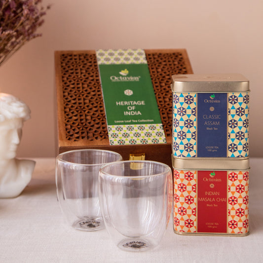 Heritage of India Tea Collection - Couples Delight (Premium Indian Black Tea Range) 1080g