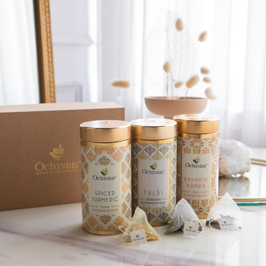 Gourmet Tea Collection- Immunity tea (3 Tins) 1g