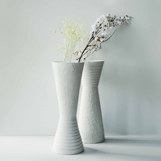 ANGLED VASE SET 長さ: 57、幅: 57、高さ: 21