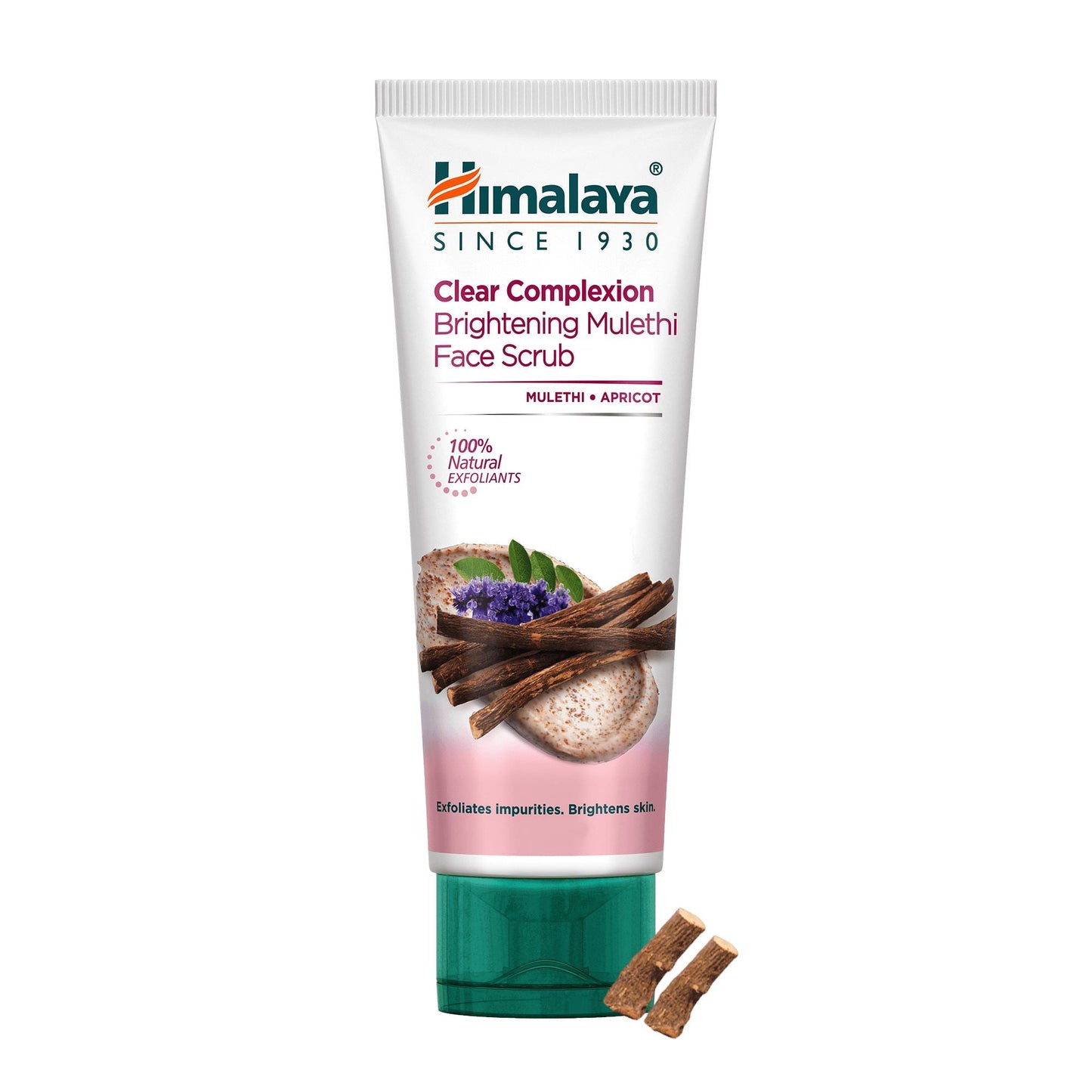 【Himalaya】 Clear Complexion Brightening Mulethi Face Scrub|クルエアルクオムプルエックスイオンブライトニングムルエトヒフェイススクラブ