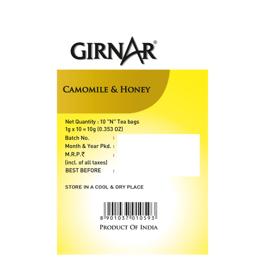 Camomile Infusion With Honey 10 Tea Bags