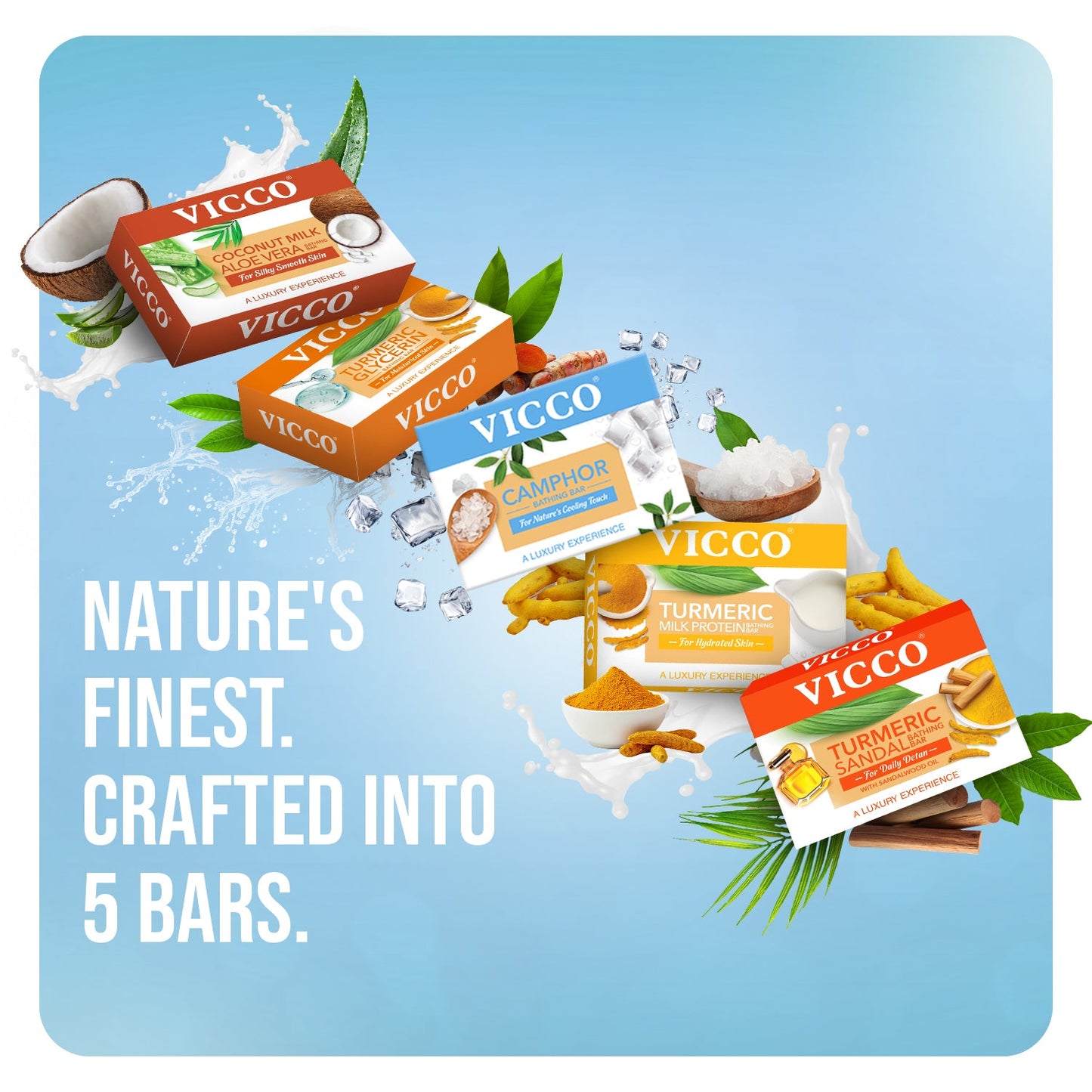 【Vicco】 Camphor Bathing Bar|カンフル バスソープ|100g