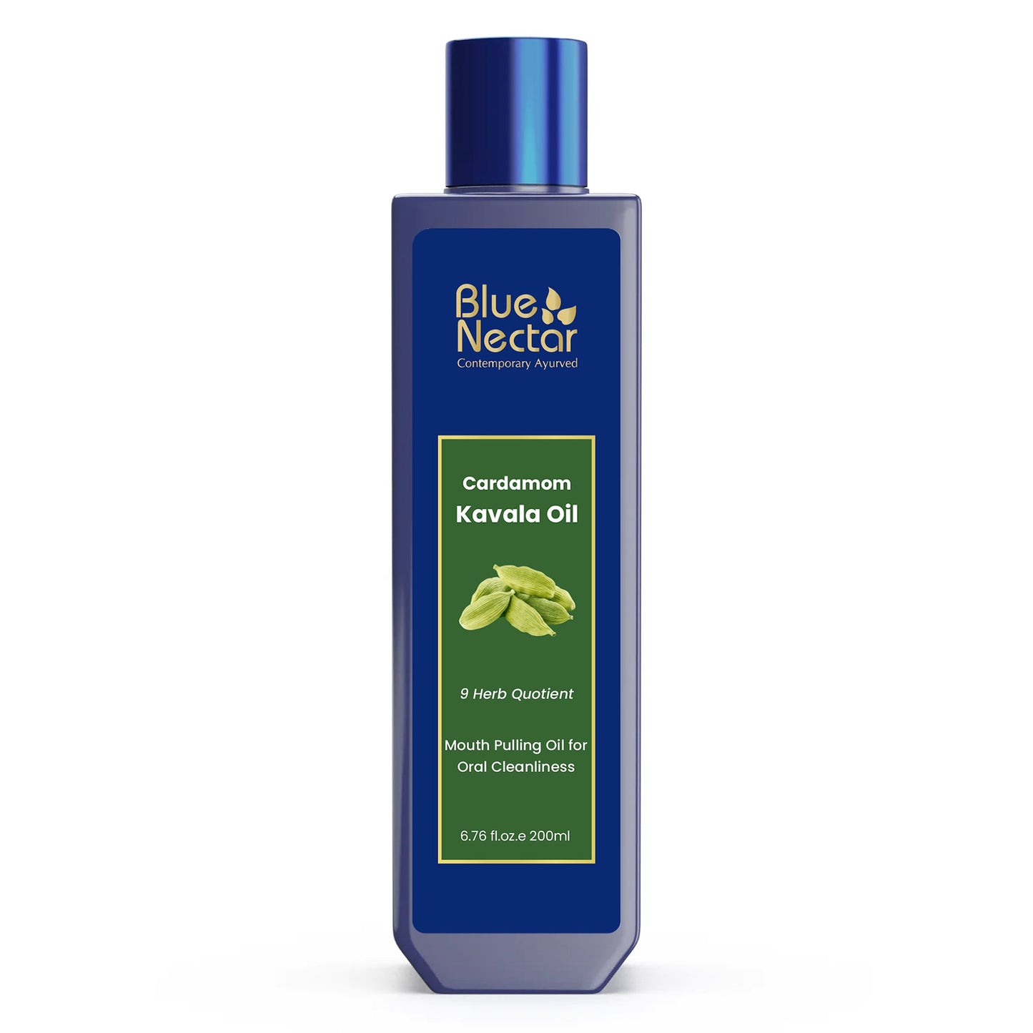 Mouth Oil for Oil Pulling with Coconut & Mint for Oral care and Bad Breath (9 herbs) (Clove) 200ml