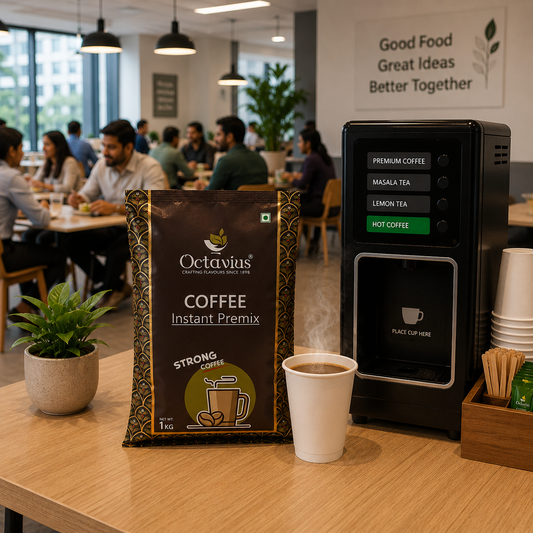 【Octavius】 Instant Coffee Premix -1kg ( For Vending Machine )|インスタント Coffee プレミックス|1kg