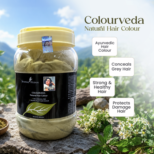 【Shahnaz Husain】 Colourveda Natural Hair Colour|カラーヴェーダ ナチュラルヘアカラー|500g
