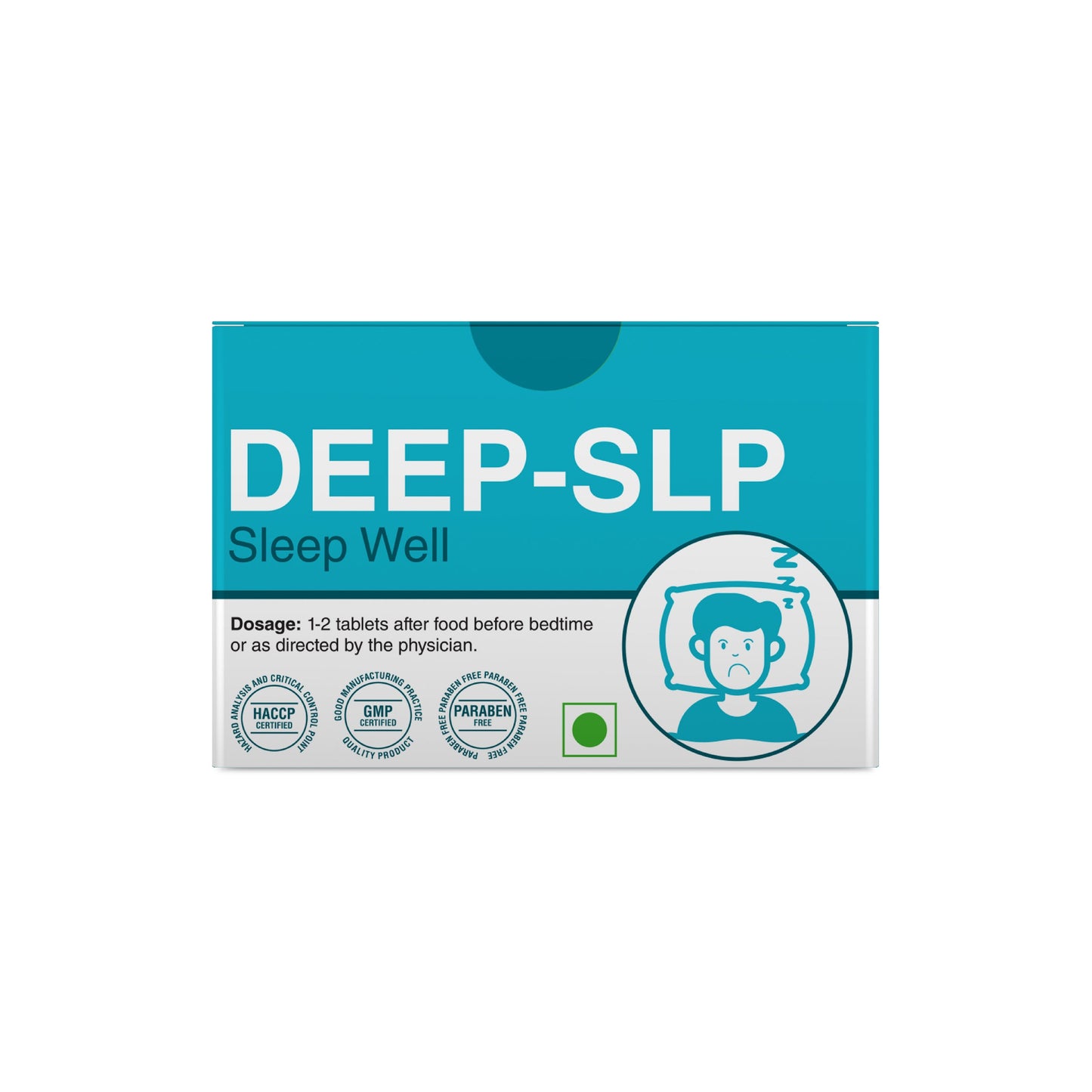 【Sri Sri Tattva】 DEEP-SLP Tablets for Better Sleep| より良い睡眠のためのDEEP-SLP タブレット| 10錠