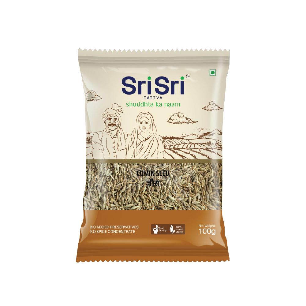 【Sri Sri Tattva】 Cumin Seed (Jeera)| クミンシード(ジーラ)| 100g
