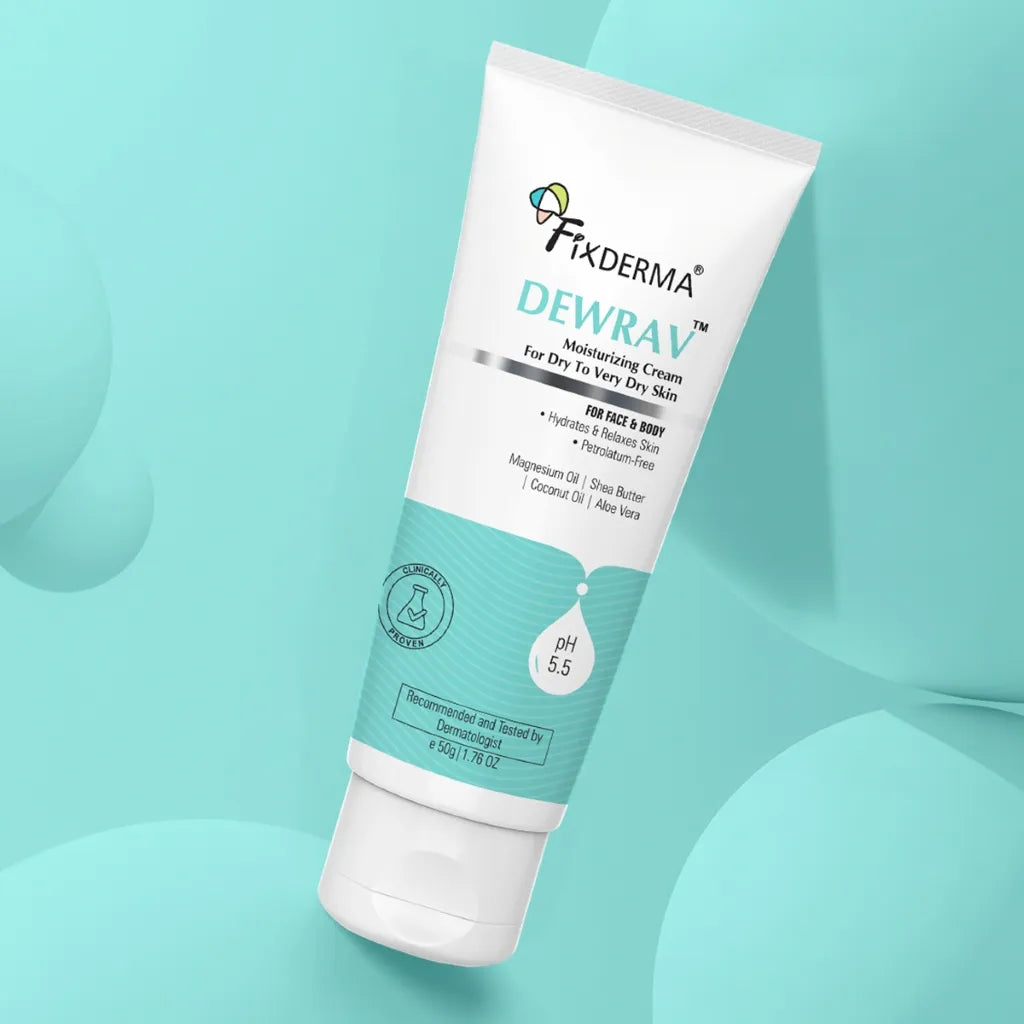 Fixderma Dewrav Moisturizing Cream For Dry To Very Dry Skin