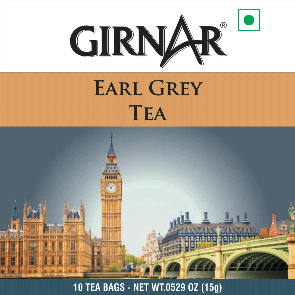 Black Tea Bags - Earl Grey 10 Tea Bags