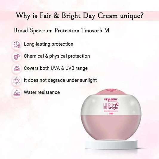 Fair & Bright Serum + Day Cream + Night Cream Overnight Repair & Fairness Treatment kit 200ml