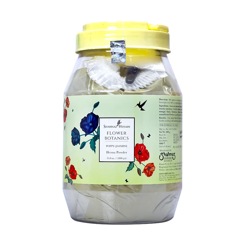 Flower Botanics - Poppy-Jasmine Henna Powder 200g