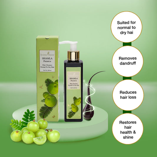 Shamla Premium - Hair Cleanser Normal to Dry Hair 200ml