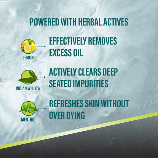 Himalaya Men Intense Oil Clear Lemon Face Wash 100ml