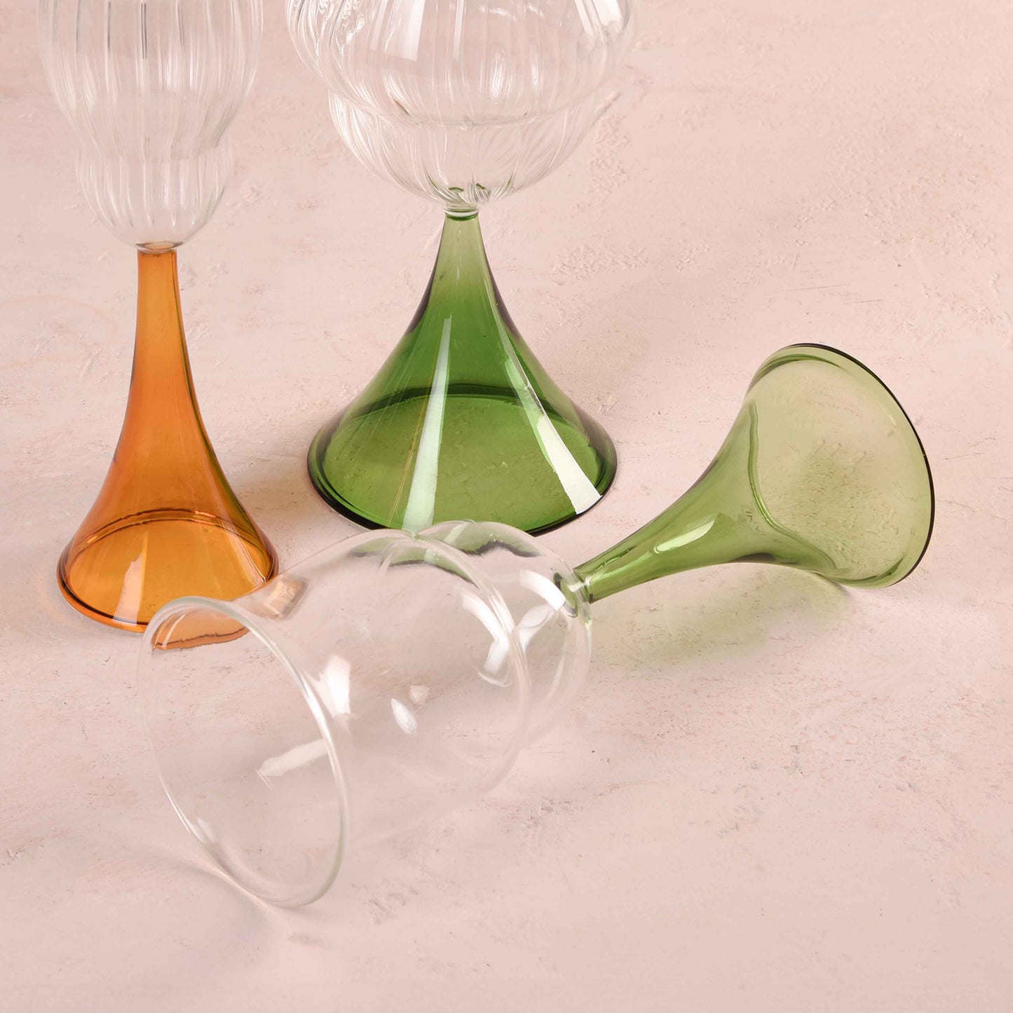 COUCAL WINE GLASSES (SET OF 2) 8.8(L) x 8.8(B) x 21.8(H); 直径: 8.8