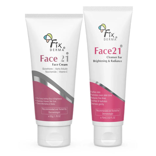 Face 21 Face Wash and Cream Combo