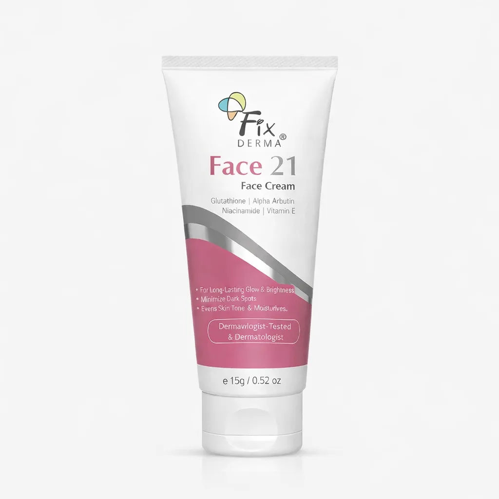 【Fixderma】 Face 21 Cream 15g Sample|フェイス21 クリーム|15g