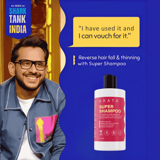 Biotin & Protein Rich Super Shampooª for Daily Nourishment, Damage & Frizz Control - 300ml 300ml