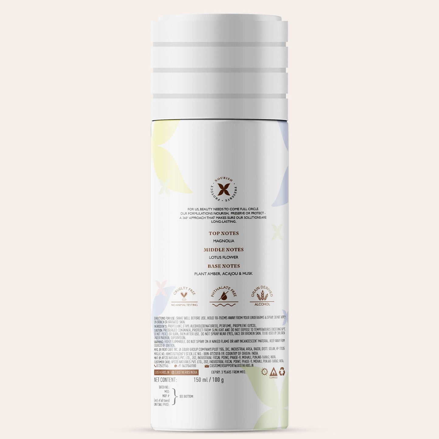 Long Lasting Floral Fiesta Deodorant Body Spray For Women 150ml