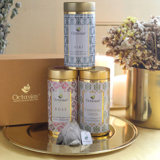Gourmet Tea Collection-Tealightful Infusions (3 Tins) 850g