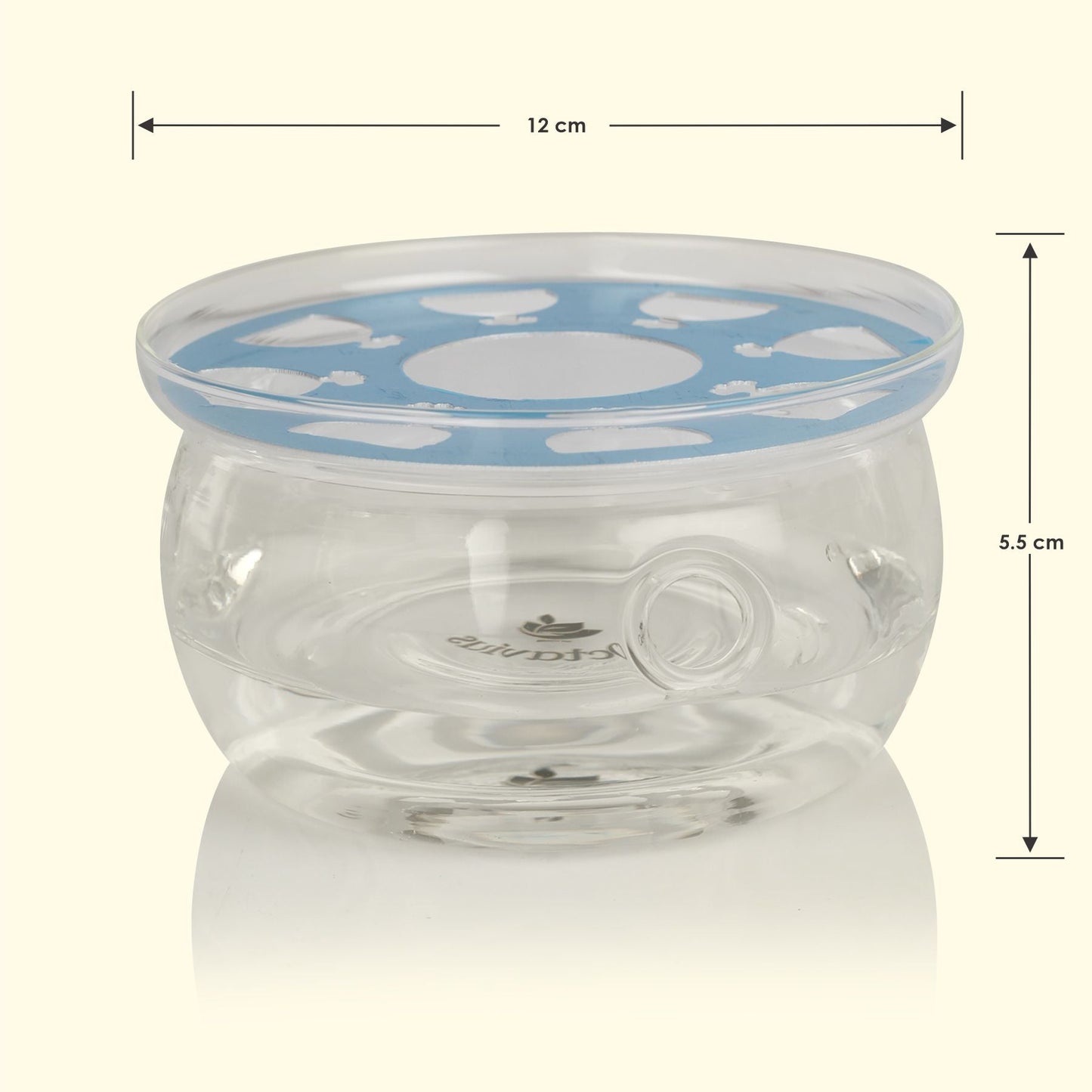 Borosilicate Glass Tea Warmer 260g