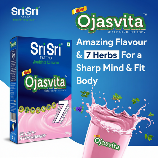 Strawberry Ojasvita - Sharp Mind & Fit Body, 500 g 500g