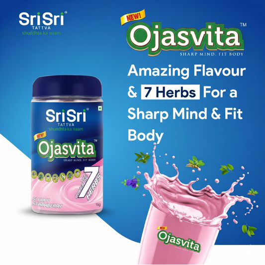 Strawberry Ojasvita - Sharp Mind & Fit Body, 1 kg 1kg