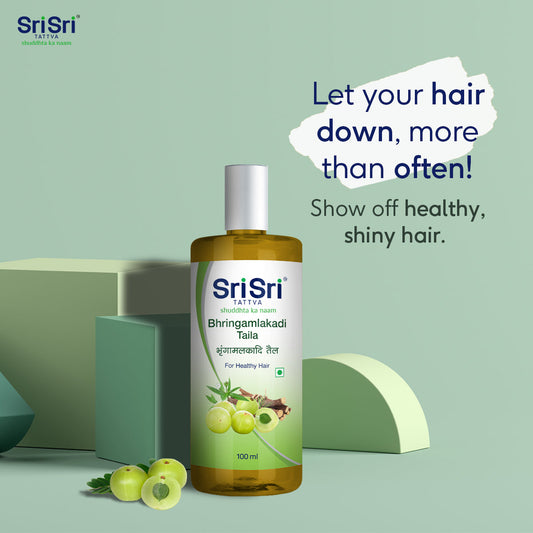 Bhringamalakadi Taila - For Healthy Hair, 100 ml 100ml