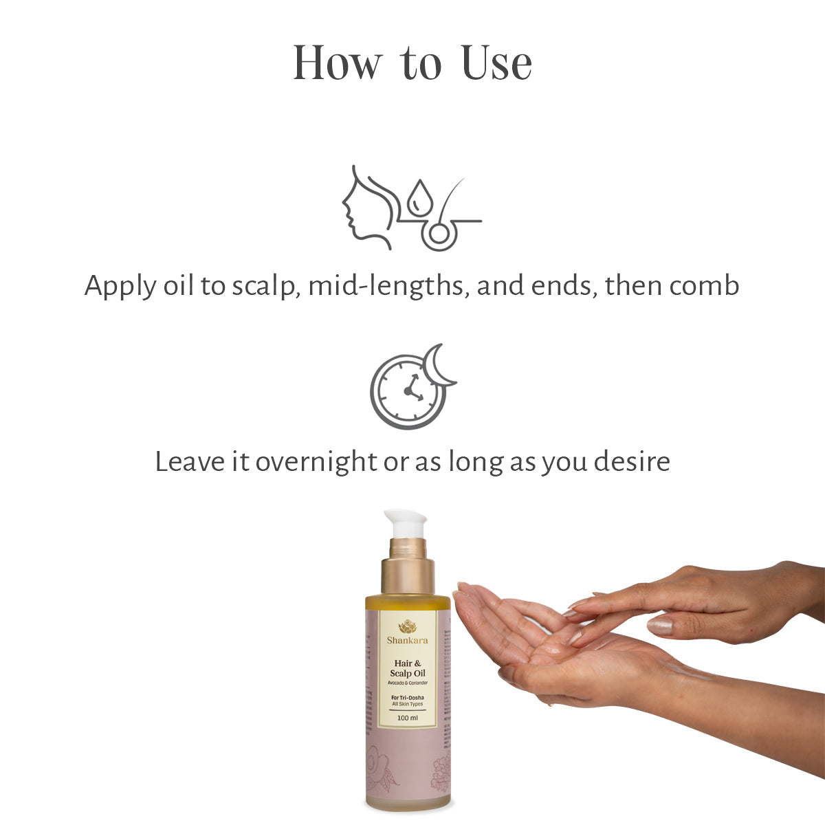 Hair & Scalp Oil, by Shankara - 100 ml 100ml