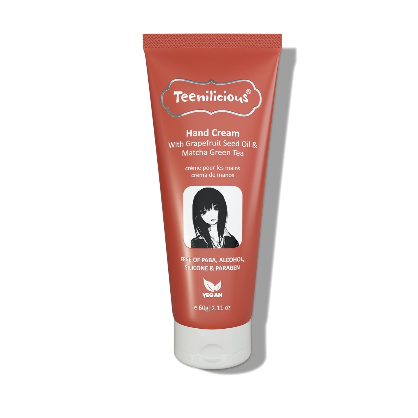 Teenilicious Hand Cream For Dry Hands With Grapefruit seed Oil & Matcha Green Tea