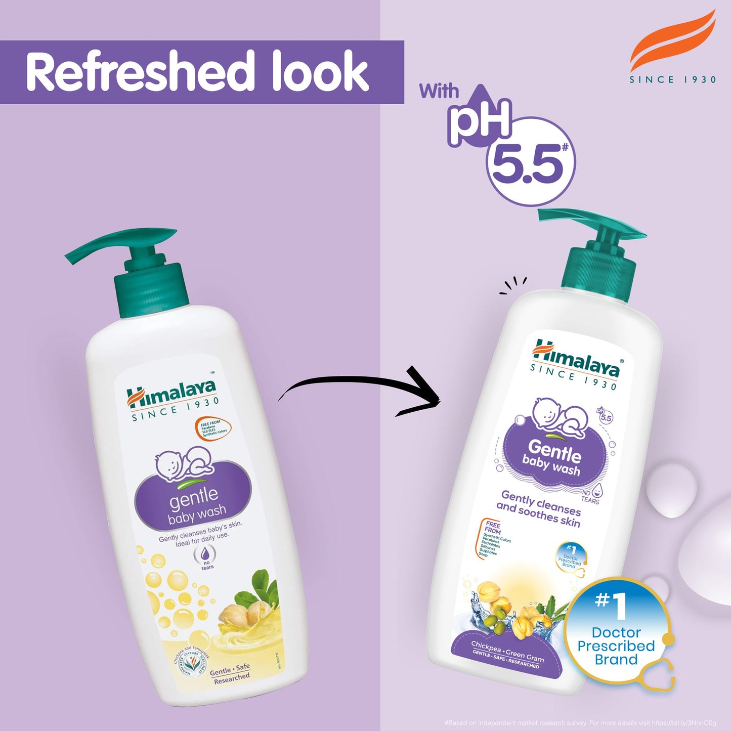 Himalaya Gentle Baby Wash 600ml