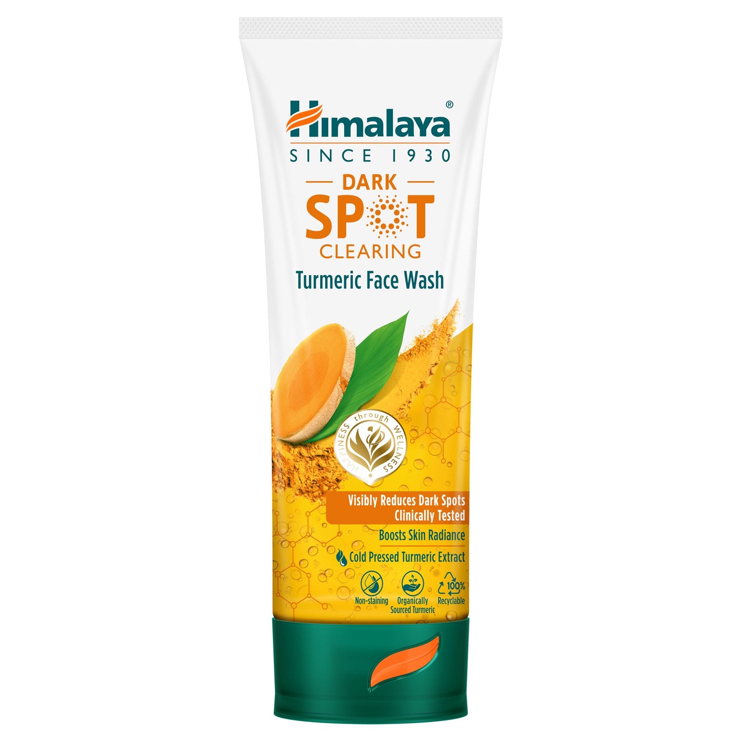 【Himalaya】 Himalaya Dark Spot Clearing Turmeric Face Wash|ヒマルアヤダルクスポットクルエアリングターメリックフェイスウォッシュ