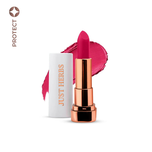 【Just Herbs】 Long Stay Relaxed Matte Bullet Lipstick|ロングステイ リラックスドマット ブレットリップスティック|22 Berry Parade(ベリーパレード)