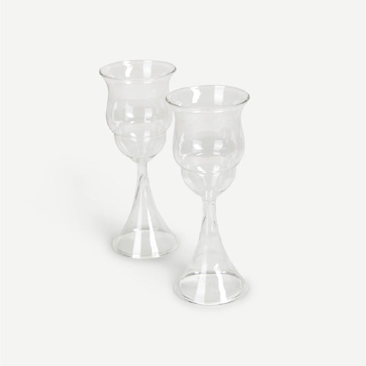 APRICO GLASSES (SET OF 2) 10(長さ) x 10(幅) x 23.6(高さ); 直径: 10