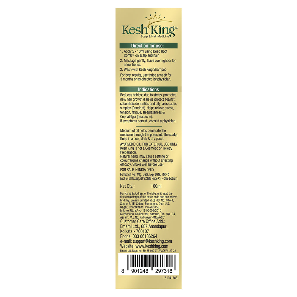 Kesh King Gold Ayurvedic Oil 450ml