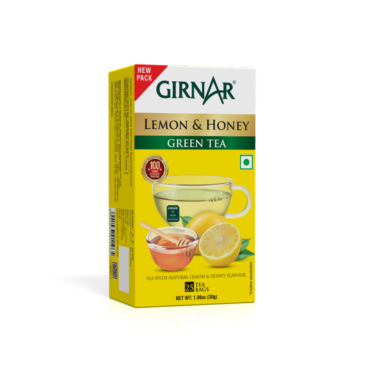 Green Tea Bags - Lemon & Honey 10 Tea Bags