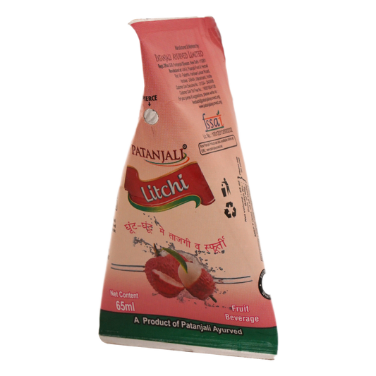 Patanjali Litchi Juice (65 ml)
