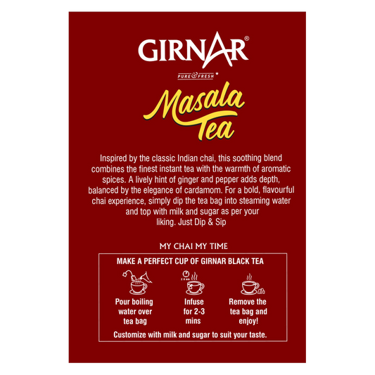 Black Tea Bags - Masala Tea 25 Tea Bags