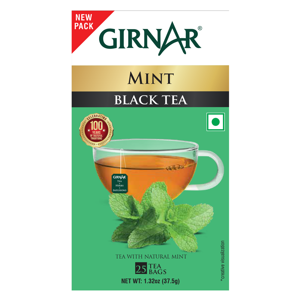 Black Tea Bags - Pudina 25 Tea Bags