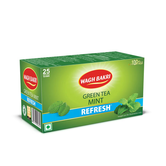 Mint Green Tea Bags