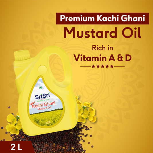 Premium Kachi Ghani Mustard Oil, 2 L 2L