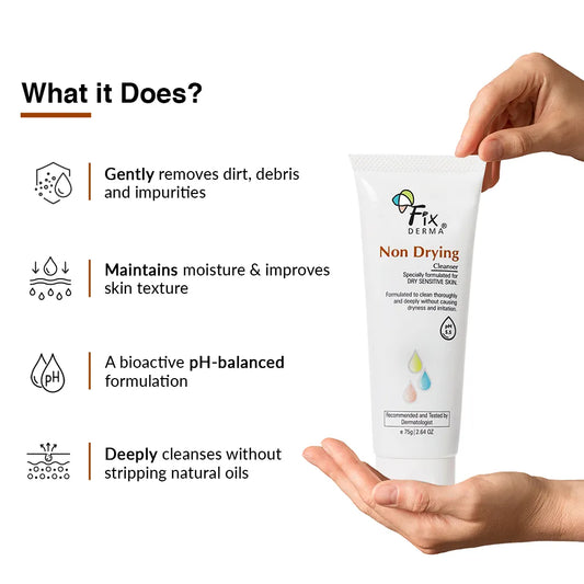Non-Drying Cleanser - Face wash for Dry Skin 75g