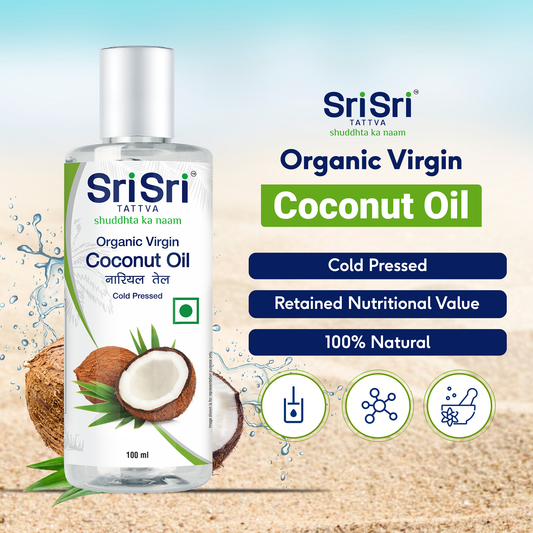 Organic Virgin Coconut Oil - Cold Pressed | Unrefined | 100 ml 100ml