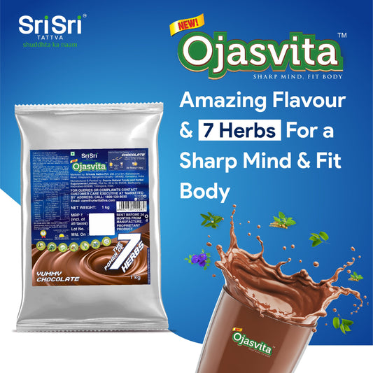 Chocolate Ojasvita - Sharp Mind & Fit Body, 1 kg (Refill Pack) 1kg
