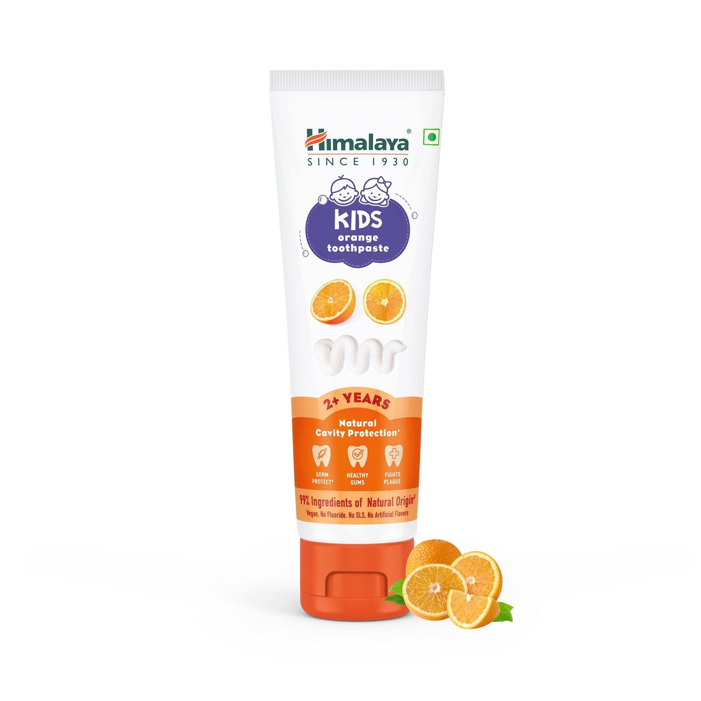 【Himalaya】 Himalaya Kids Orange Toothpaste|ヒマルアヤキドスオランジトゥースペースト