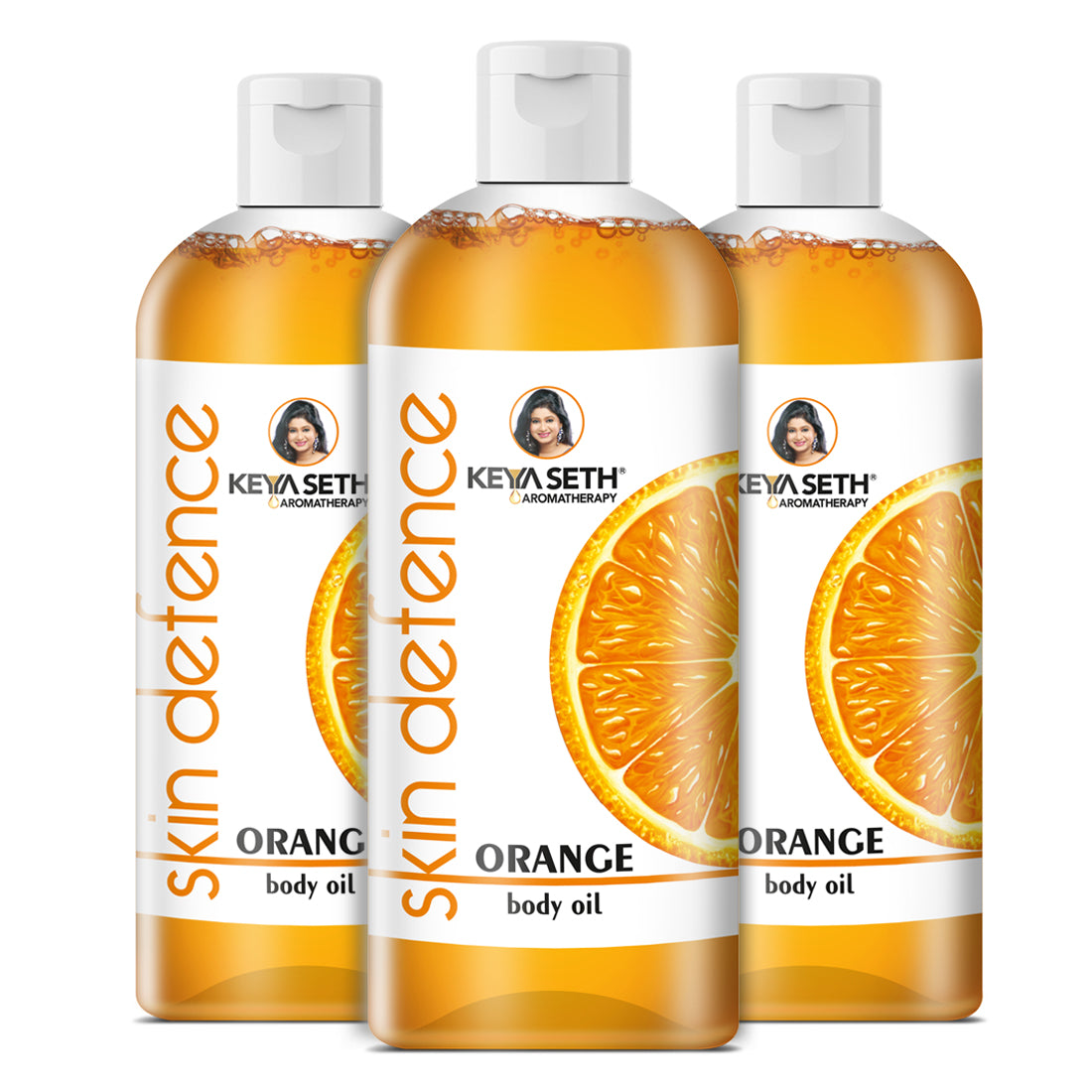 Orange Body Oil, Vitamin C Enriched, Brightening, Rejuvenating & Refreshing 100ml