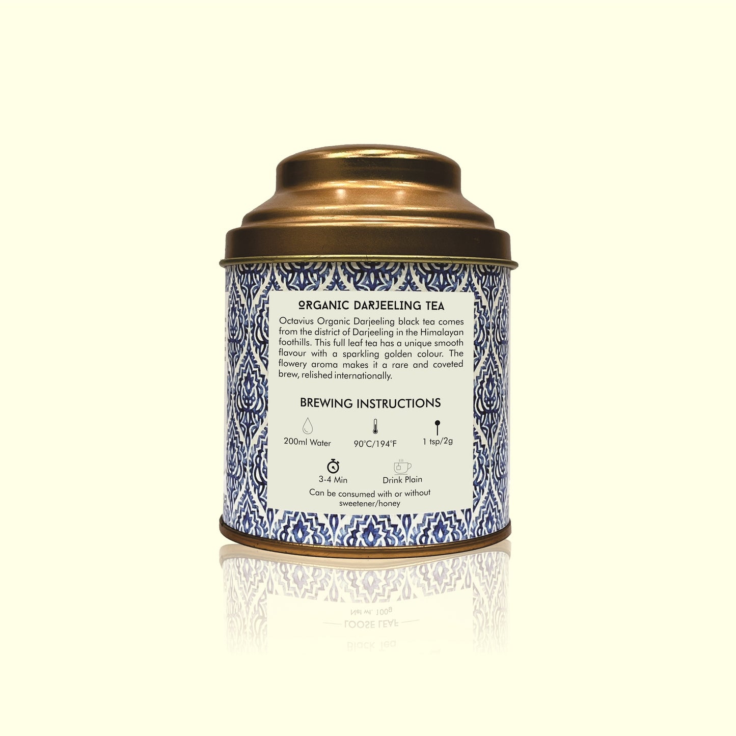 Organic Darjeeling Black Tea (Loose Leaf) 100 gms 100g