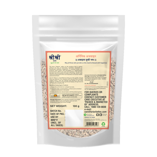 Organic Carom Seeds (Ajwain), 100 g 100g
