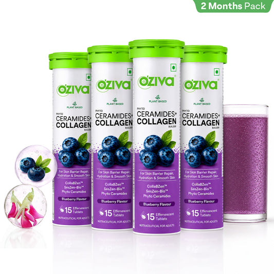 【OZiva】 Phyto Ceramides + Collagen Builder Moisture Retention, Barrier Repair & Hydration|フィトセラミド+コラーゲンビルダー モイスチャーリテンション、バリアリペア&ハイドレーション|Starter Pack