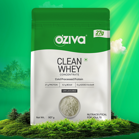 Clean Whey Concentrate 27g Protein Cold-Processed 27g