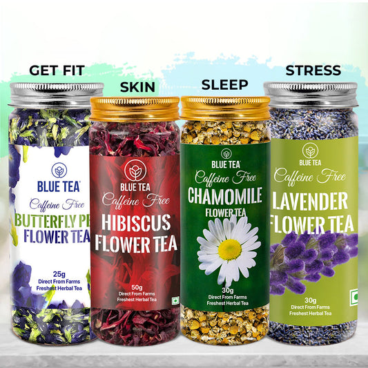 Flower Herbal Tea- Pack Of 4 Pack of 4